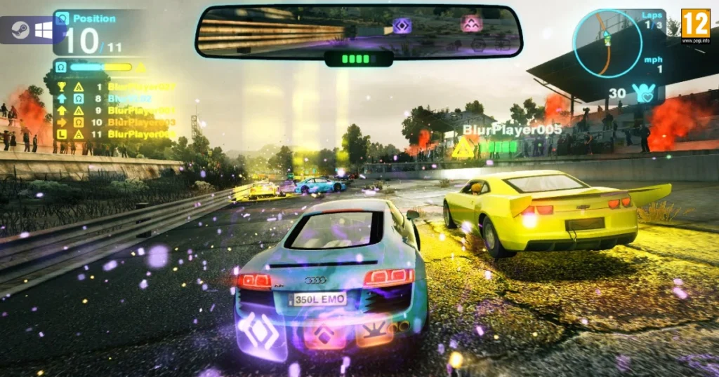 Blur PC game minimum system requirements to play on PC, Underrated PC Games Are Better Than GTA, BLUR Racing game download for PC free, Scenescoop, Multiplayer Racing Game like NFS Most Wanted