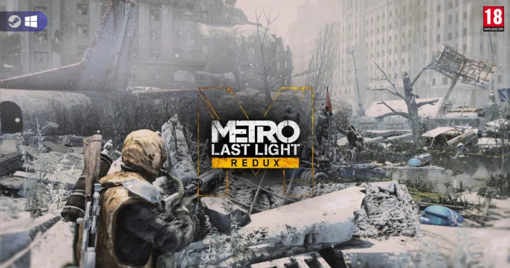 Metro Last Light Redux PC game minimum system requirements to play on PC, Underrated PC Games Are Better Than GTA, Scenescoop, Best FPP Shooter game in Metro series