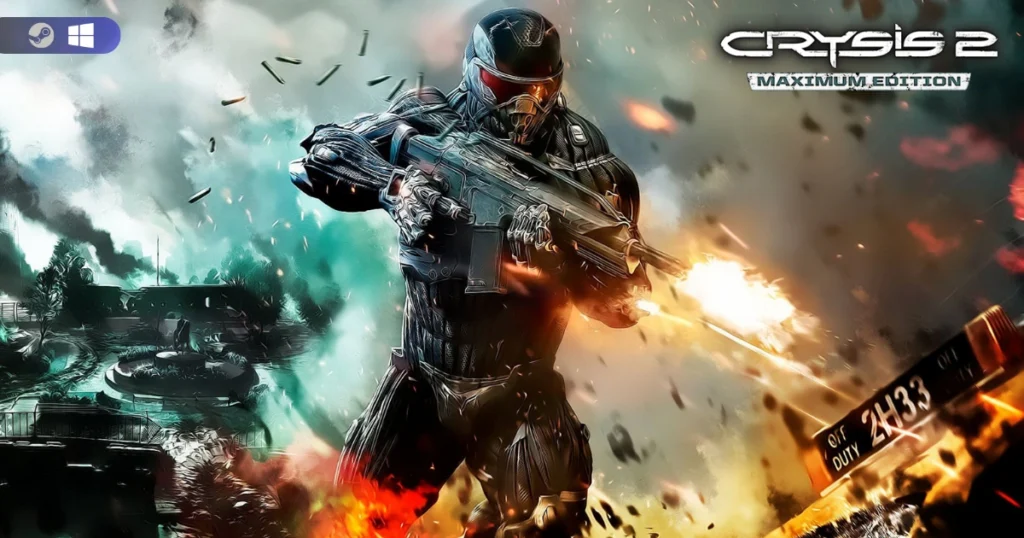 Play Crysis 2 game on your PC with i3 Processor and 4GB RAM, Low Spec Action-Adventure Steam Games