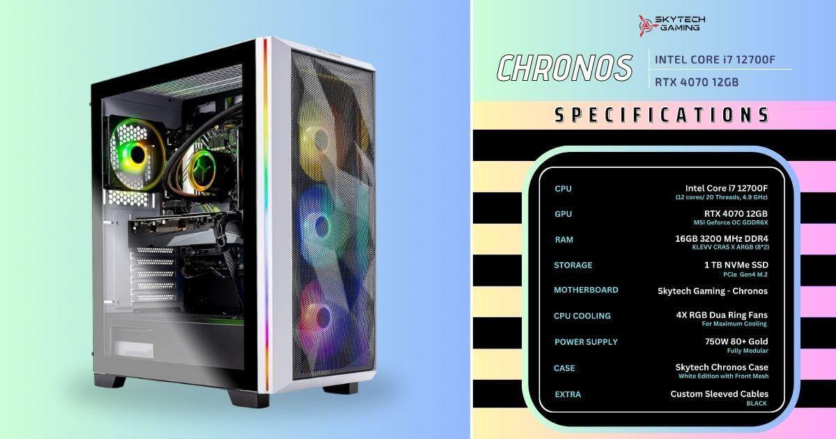 Affordable Gaming PC Under $1500 - Skytech Chronos gaming pc, prebuilt gaming pc under 1500, gaming experience specifications case design, 1500 gaming pc, connectivity aesthetics and salient features, features gaming experience specifications, pc under 1500 US dollar in 2023, gaming pcs under $1500, prebuilt gaming pcs, gaming pc build