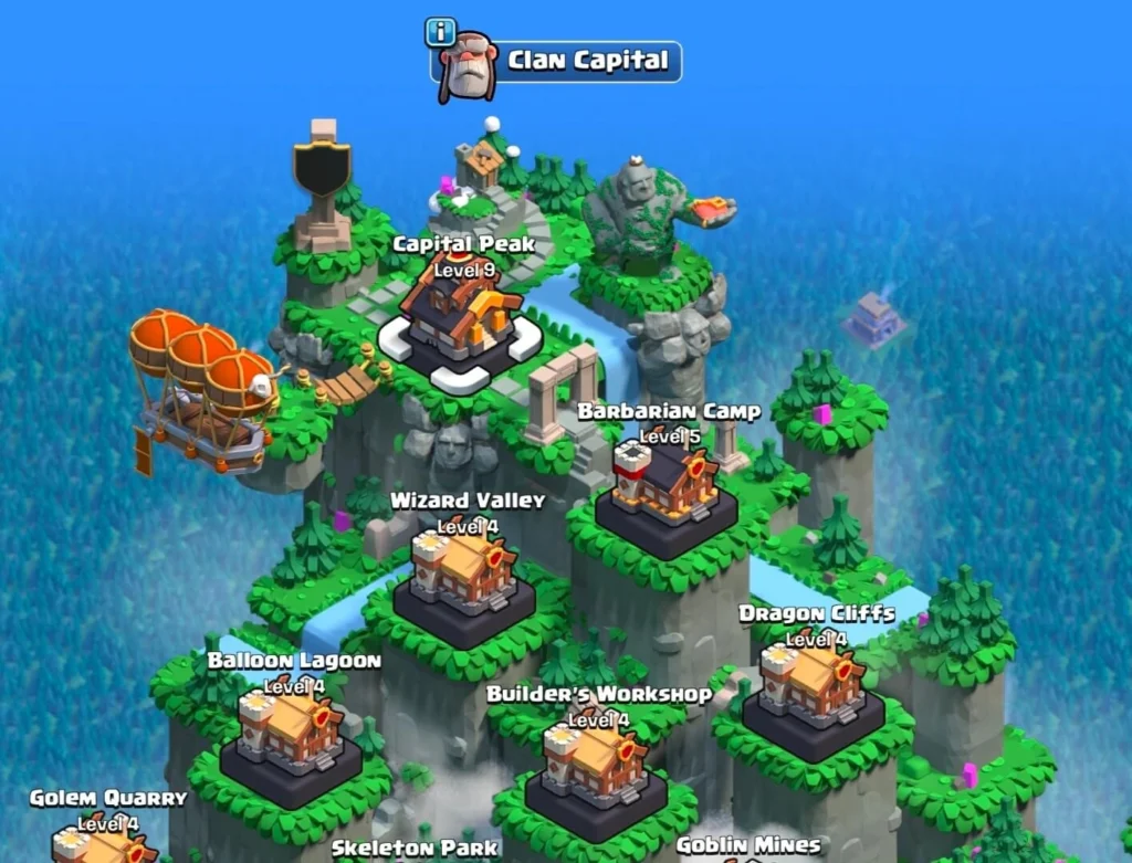 Troops and Spells Composition for Capital Hall Level 9, Best Clan Capital Raid Army Attack Strategy, what is Clash of Clans Clan Capital, Battle Ram, Hog Raiders and Skeleton Spell Attack Army Strategy in Coc Clan capital, Clan Capital Raid Weekend attack strategy for Capital Hall 9, How to score above 30000 score in clan capital raids