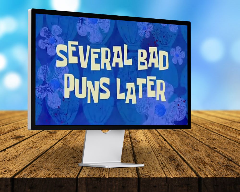 Several Bad Puns Later, Laugh Out Loud with 90 SpongeBob Timecards, Farc4y Gaming, Scenescoop Blog, SpongeBob Meme Templates All Timecards in Narrator's Voice Free Download, SpongeBob Wallpaper Full HD for Desktop, SpongeBob Ultra HD live wallpaper, Mini Transitions Clip for Funny Videos Editing, SpongeBob Timecard Clips