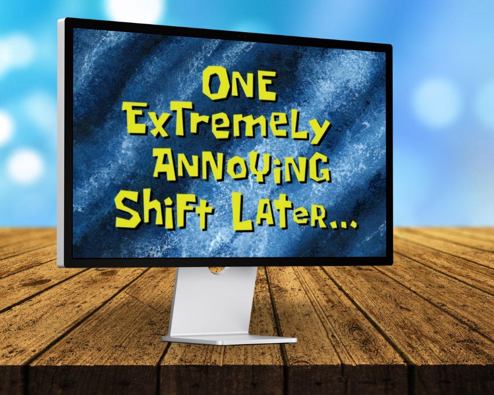 One Extremely Annoying Shift Later, Laugh Out Loud with 90 SpongeBob Timecards, Farc4y Gaming, Scenescoop Blog, SpongeBob Meme Templates All Timecards in Narrator's Voice Free Download, SpongeBob Wallpaper Full HD for Desktop, SpongeBob Ultra HD live wallpaper, Mini Transitions Clip for Funny Videos Editing, SpongeBob Timecard Clips