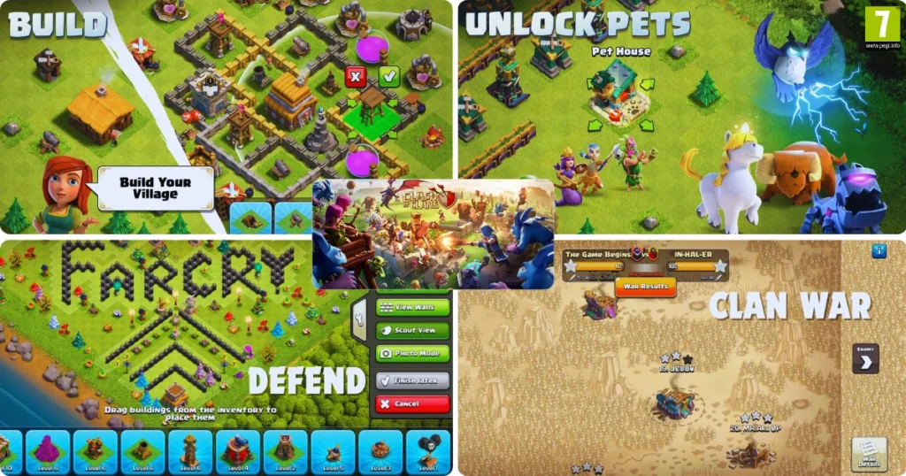 Clash of Clans PC Game Free Download, Best Strategy Games for PC Under 1GB, base building type pc game, Survival Strategy based game for PC, Scenescoop, City Builder Type PC game, Low spec PC game for i3 processor, COC PC game download file size