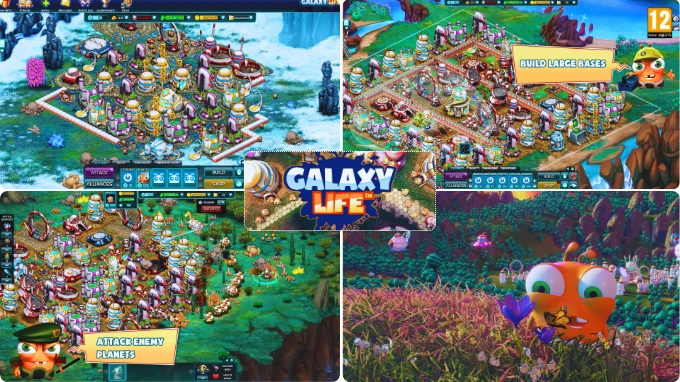 Galaxy Life - Strategy PC Games like Clash of Clans (COC), Indie Simulation RTS Strategy Game for PC, Best Strategy Games for PC Under 1GB, base building type pc game, Survival Strategy based game for PC, Scenescoop, City Builder Type PC game