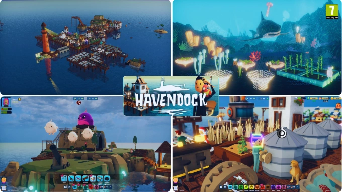 Havendock - Sim City Builder PC Game, Best Strategy Games for PC Under 1GB, base building type pc game, Survival Strategy based game for PC, Scenescoop, City Builder Type PC game, Low spec PC game for i3 processor