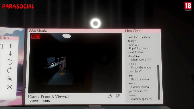 Parasocial - a Psychological J-Horror game that you can download and play under 5gb, Japanese horror game about a live streamer, Chilla's art games under 5gb on steam download, Parasocial horror game review