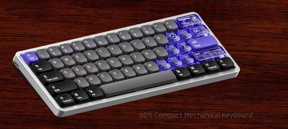 Image of a 60% Compact Mechanical Keyboard 