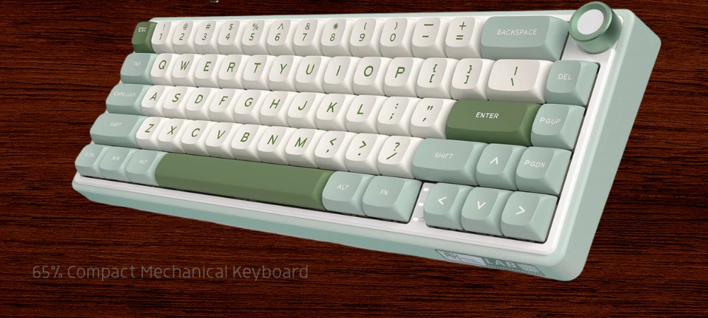 Image of a 65% Compact Mechanical Keyboard 